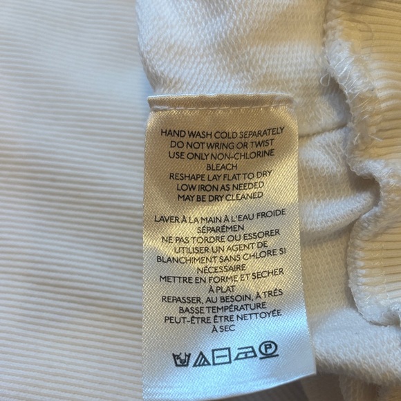 Anthropologie Ivory Knit Top (100% Cotton) - size XL - Picture 13 of 13